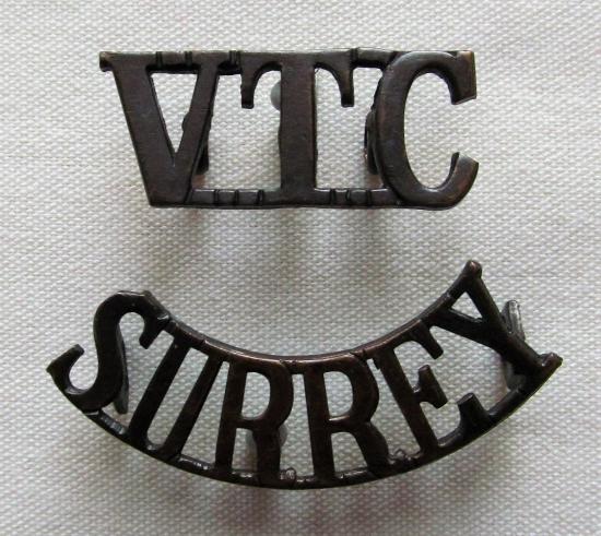 Surrey VTC WWI