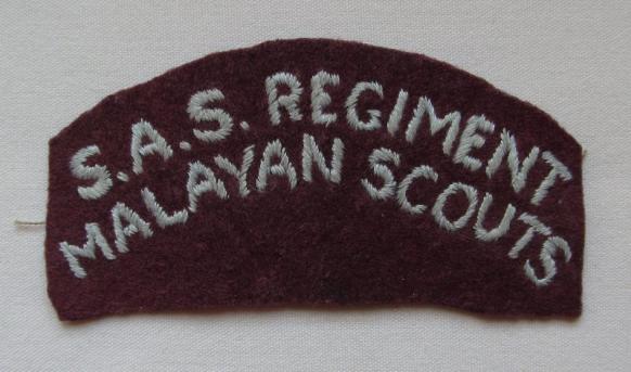 SAS Regt. Malayan Scouts