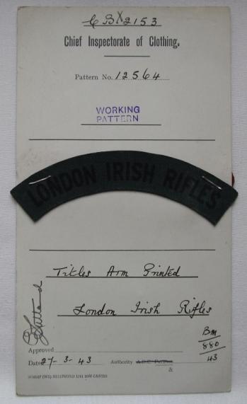 London Irish Rifles