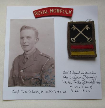 2nd Infantry Div. / 4th Infantry Brigade / 2nd Batt. The Royal Norfolk Regt.
