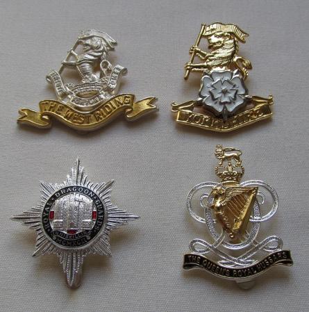 Royal Dragoon Guards / Queen's Royal Hussars / Duke of Wellington's Regt. / Yorkshire Regt.