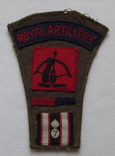 Royal Artillery / 567 LAA / Searchlight Regt.