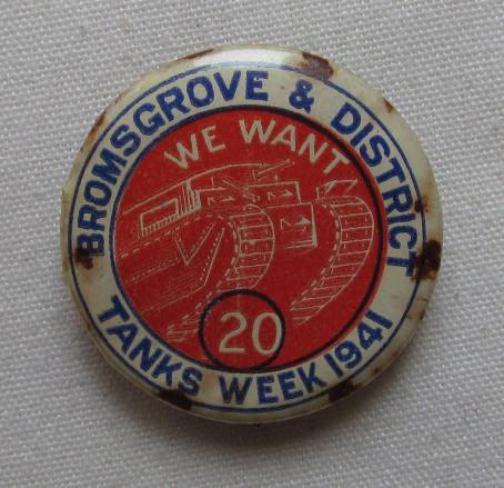 Bromsgrove & District Tanks Week 1941 WWII