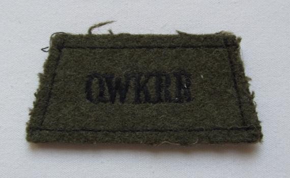 Queen's Westminsters King's Royal Rifles WWII