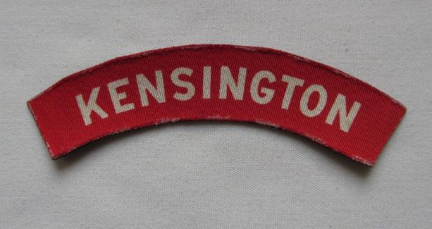 Kensington Regt. WWII