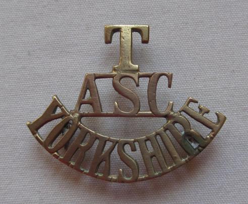 T ASC Yorkshire WWI