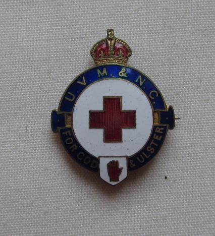 Ulster Volunteer Medical & Nursing Corps K/C WWI