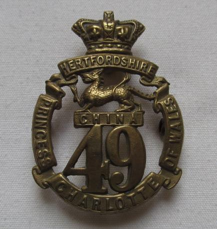 49th of Foot (Princess Charlotte of Wales's Hertfordshire Regt.) QVC