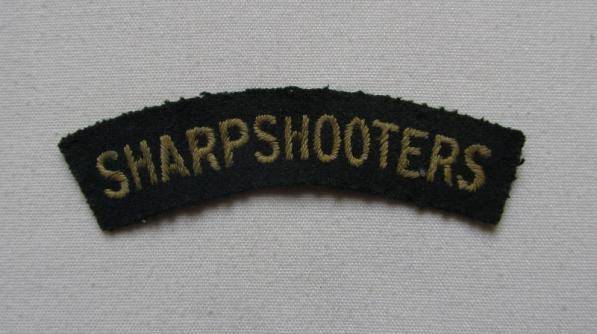 Sharpshooters (3rd County of London Yeomanry) WWII
