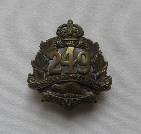 249th (Saskatchewan) Battalion CEF K/C