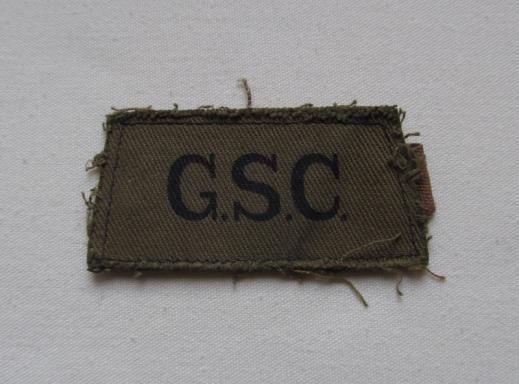 General Service Corps WWII