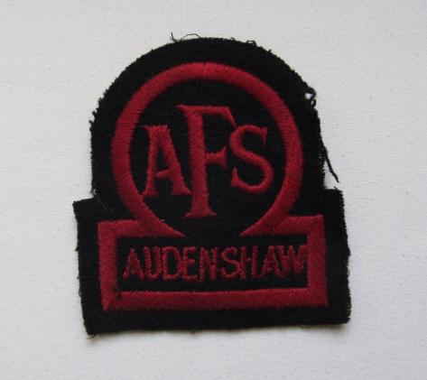 Auxiliary Fire Service Audenshaw Lancashire
