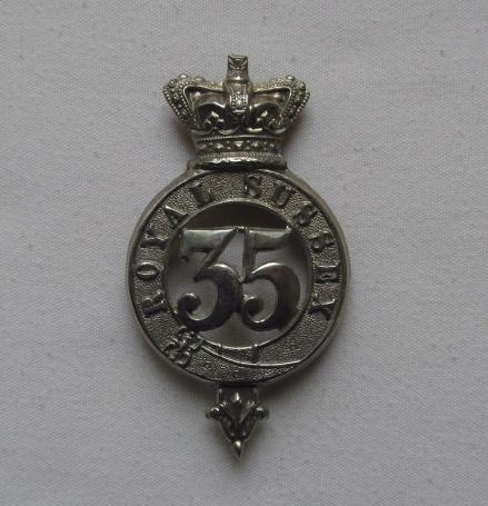 35th of Foot (Royal Sussex) QVC 1874-81