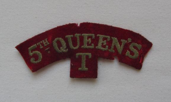 5th Queen's WWI