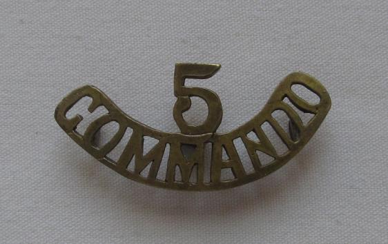 No.5 Commando WWII