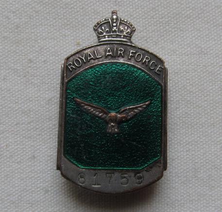RAF War Service K/C