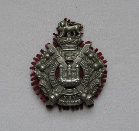 25th of Foot (King's Own Scottish Borderers post 1881) QVC 