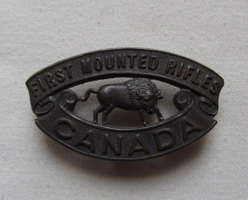 1st Mounted Rifles Canada (CEF) WWI