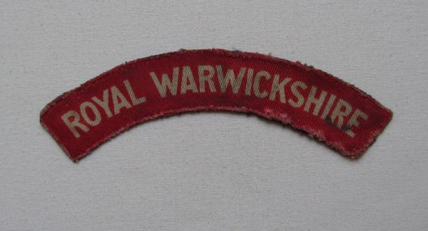 Royal Warwickshire WWII