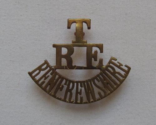 T RE Renfrewshire WWI