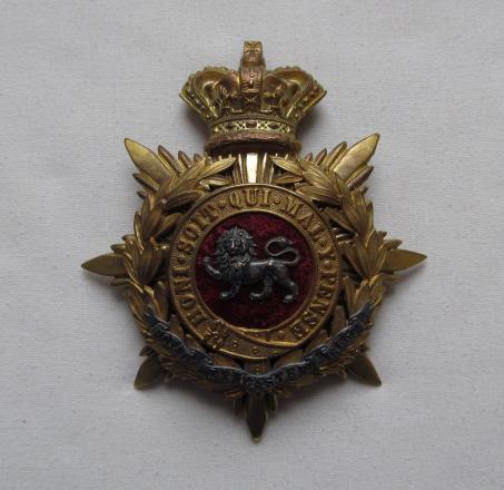 The King's Own (Royal Lancaster Regt.) QVC post 1881