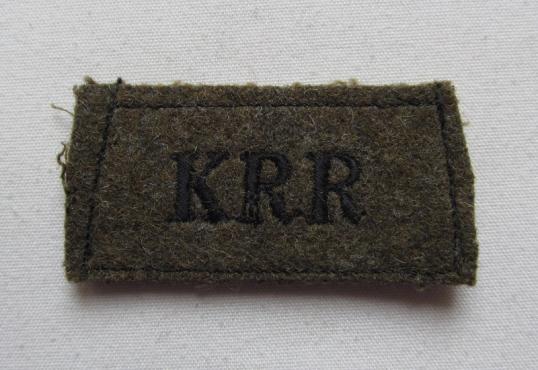 King's Royal Rifles WWII