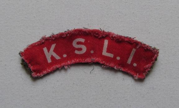 King's Shropshire Light Infantry WWII