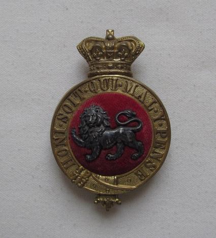 King's Own (Royal Lancaster Regt.) QVC post 1881  