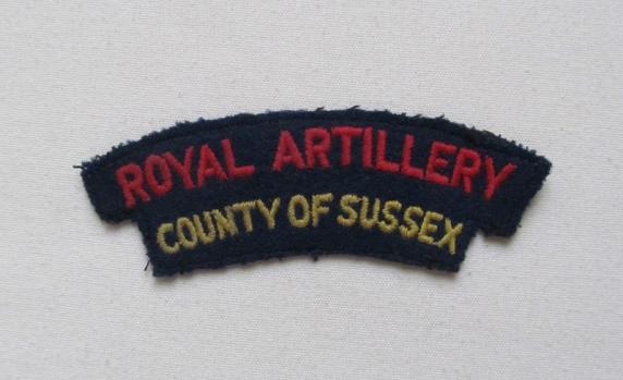 Royal Artillery County of Sussex