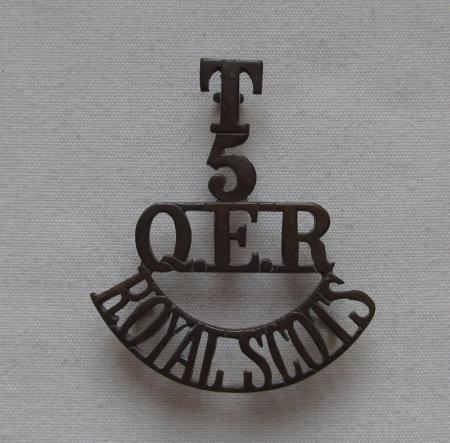 T 5 QER Royal Scots