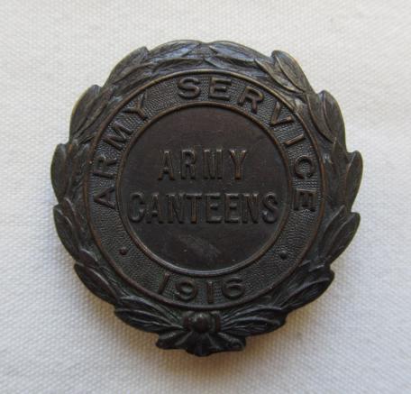 Army Service (Army Canteens) 1916
