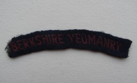 Berkshire Yeomanry   