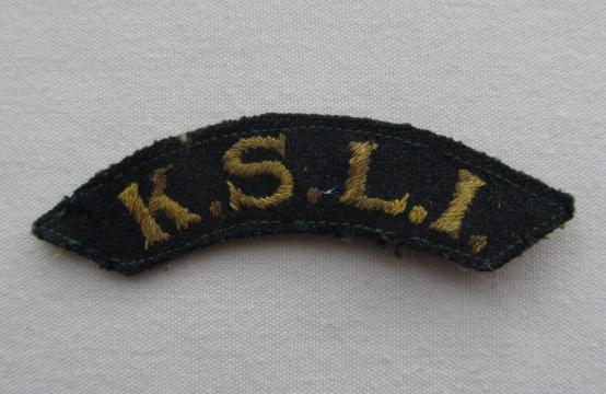 King's Shropshire Light Infantry WWII 