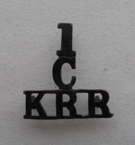 1st Cadet Batt. King's Royal Rifle Corps 