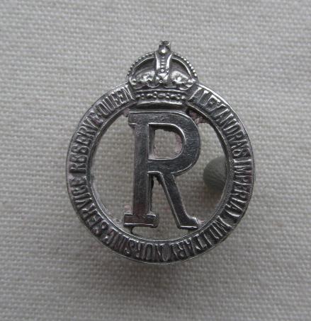 Queen Alexandra's Imperial Military Nursing Service Reserve K/C