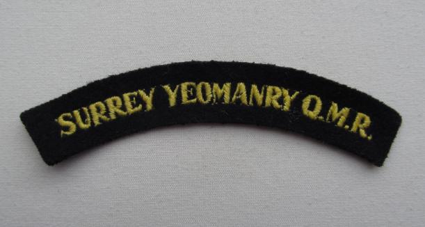 Surrey Yeomanry (Queen Mary's Regiment)