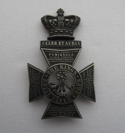 King's Royal Rifle Corps QVC 