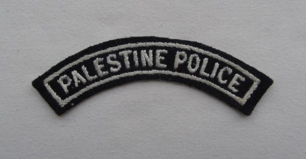 Palestine Police 1920-48