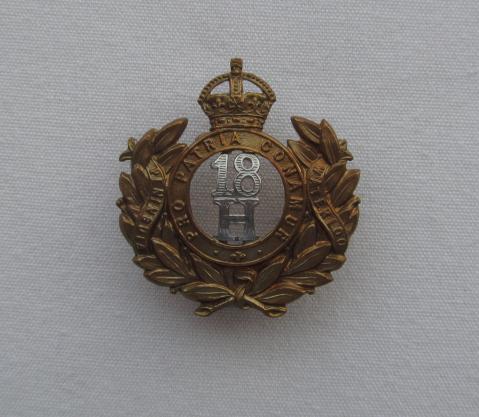 18th Hussars K/C   