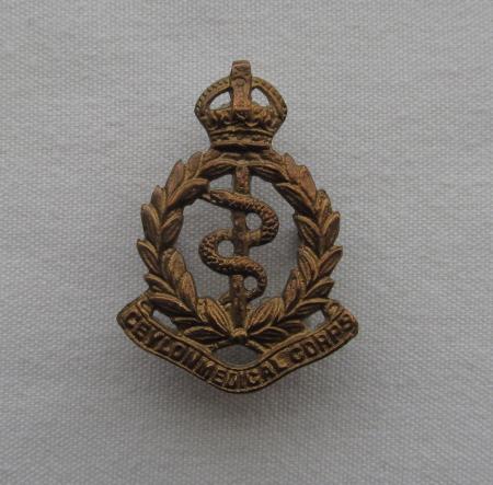 Ceylon Medical Corps K/C 1939-45