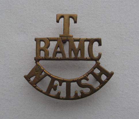 T RAMC Welsh WWI