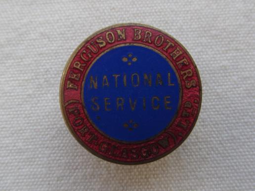 Ferguson Brothers (Port of Glasgow) Ltd. National Service WWII