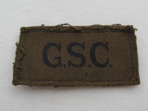 General Service Corps WWII 