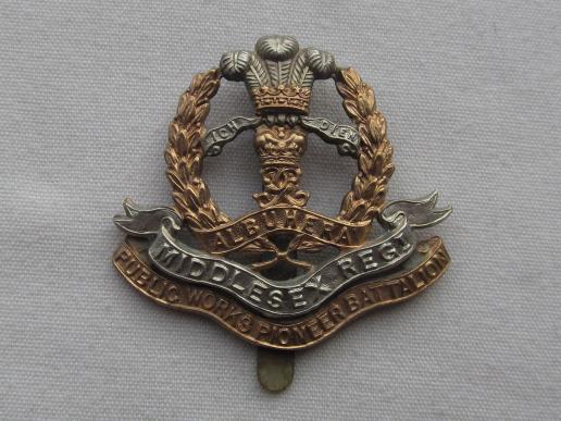 18th Batt. Middlesex Regt. (1st Public Works Pioneer Batt.) Kitchener's Army