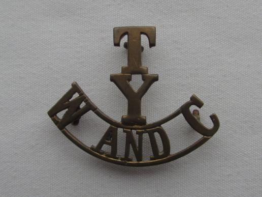 T Y Westmorland and Cumberland Yeomanry WWI