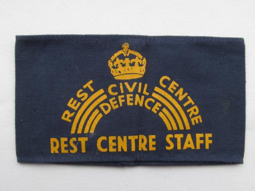 Civil Defence Rest Centre Staff K/C WWII