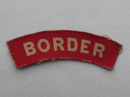 Border Regt. WWII