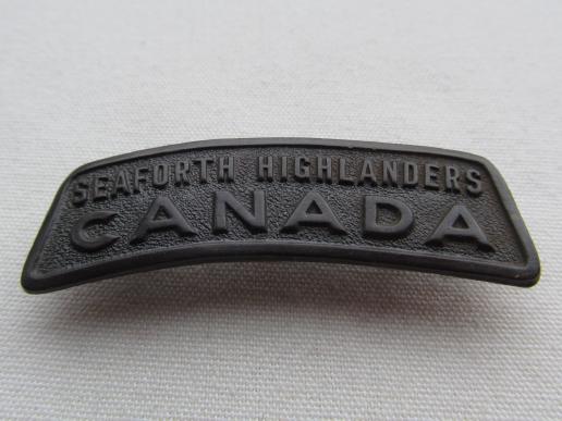 Seaforth Highlanders Canada CEF