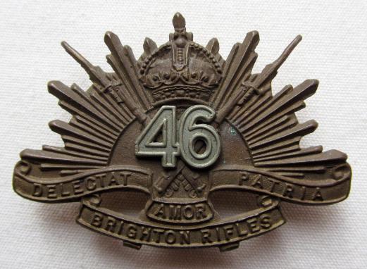 Australian 46th Brighton Rifles K/C 1930-42