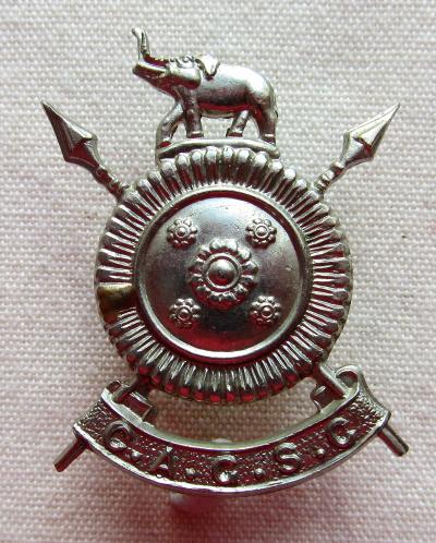 Ceylon Army General Service Corps post 1945